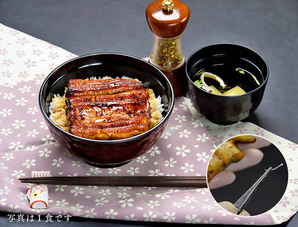 【母の日限定】骨抜きうなぎ蒲焼 2食 80g/食